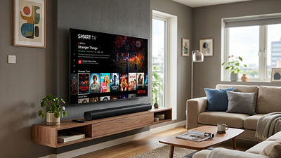 Imagem da notícia Menor preço histórico! Combo Smart TV + Soundbar da Samsung registra queda no valor em oferta na Amazon