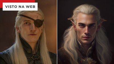 Imagem da notícia E se os personagens de House of the Dragon fossem parar em O Senhor dos Anéis? Veja como seriam Rhaenyra, Alicent e mais