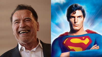 Imagem da notícia Arnold Schwarzenegger quase foi Superman? "Ele estava correndo atrás de nós para fazer o herói"