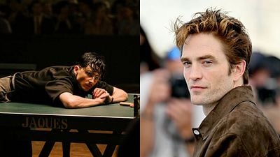 Imagem da notícia "Ninguém sabe disso": Robert Pattinson tem um papel escondido em Marty Supreme e"aparece" em cena de Timothée Chalamet