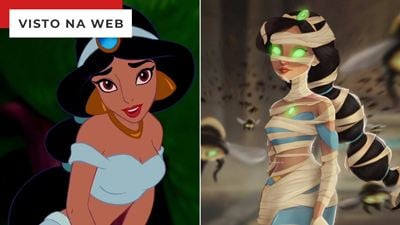 Artista imagina as princesas da Disney se transformando em monstros do Halloween