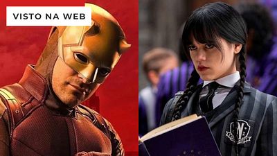 Imagem da notícia Wandinha irreconhecível como a nova heroína da Marvel? Arte imagina Jenna Ortega na série do Demolidor