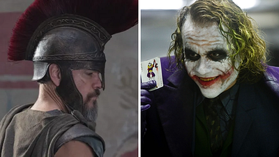 Imagem da notícia Momento emocionante durante as filmagens de A Odisseia: Estrela de The Walking Dead evoca memórias de Heath Ledger em O Cavaleiro das Trevas