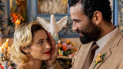 Imagem da notícia Resumo de No Rancho Fundo (22 a 27/7): Casamento de Blandina e Zé Beltino, Zefa Leonel e Seu Tico Leonel se beijam e mais