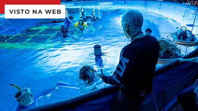 Imagem da notícia Uma questão de bolas: foi assim que James Cameron resolveu um dos principais problemas de filmar cenas debaixo d'água em Avatar 2