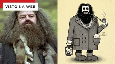 Se os personagens de Harry Potter fossem desenhos de Tim Burton, até Hagrid ficaria macabro; veja