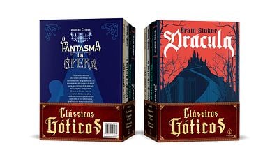 Imagem da notícia Box de livros reúne quatro clássicos góticos que marcaram o cinema — e está por menos da metade do preço