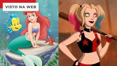 Ariel virou Arlequina? Princesas da Disney se transformam em grandes vilãs da cultura pop