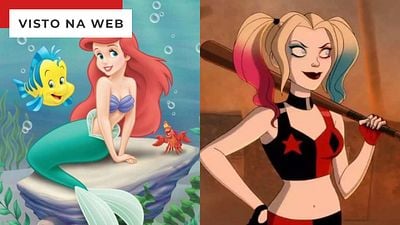 Imagem da notícia Ariel virou Arlequina? Princesas da Disney se transformam em grandes vilãs da cultura pop