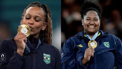 No clima das Olimpíadas, mulheres com nome das medalhistas de ouro, Rebeca e Beatriz, ganham ingressos grátis para cinema