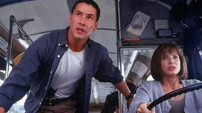 Imagem da notícia Quase 30 anos depois de Velocidade Máxima, é assim que Sandra Bullock e Keanu Reeves voltam às telas como um casal icônico