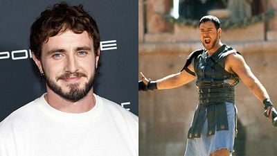 Imagem da notícia Paul Mescal se transforma em guerreiro nas imagens do set de Gladiador: Primeiro vislumbre traz conexão com Russell Crowe