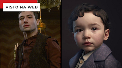 Imagem da notícia Animais Fantásticos: Como seriam as versões mirins de Newt, Tina, Jacob e até Pelúcio?