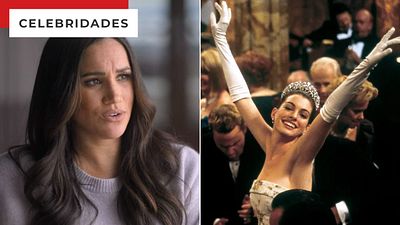 Imagem da notícia Meghan Markle descobriu que Anne Hathaway estava mentindo em O Diário da Princesa
