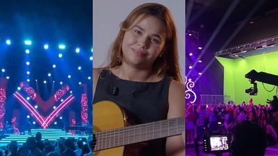 Imagem da notícia “Mais de mil pessoas testadas”: Atriz que interpretará Marília Mendonça em filme levou diretora às lágrimas [Entrevista no set]