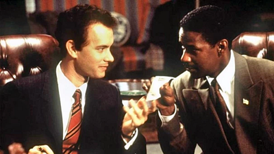 Imagem da notícia "Ele me agradeceu quando ganhou o Oscar": Foi assim que Tom Hanks se vingou de Denzel Washington depois que o astro de O Protetor o atormentou no set de filmagem