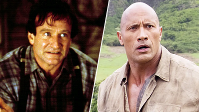 Imagem da notícia "Este final é para vocês": Dwayne Johnson dedica Jumanji 3 ao falecido Robin Williams – e tem uma mensagem feliz para os fãs