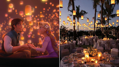 Imagem da notícia Um casamento digno de princesa da Disney: Como fazer uma cerimônia inspirada na Rapunzel de Enrolados