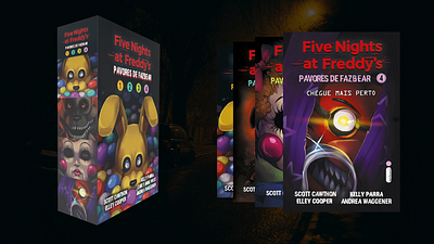Imagem da notícia Box de livros de Five Nights at Freddy’s: Pavores de Fazbear com 4 volumes fica 51% mais barato na Amazon