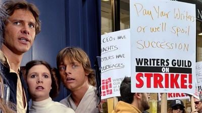 Se não está no papel, não vai para a tela: Astro de Star Wars está entre os atores que marcam presença na linha de frente da Greve dos Roteiristas
