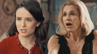 Imagem da notícia Resumo de Êta Mundo Melhor (15 a 20/09): Estela faz visita inesperada a Ernesto e Sandra planeja colocar as mãos no dinheiro do Barão