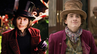 Imagem da notícia Johnny Depp tem uma participação especial secreta em Wonka ao lado de Timothée Chalamet?
