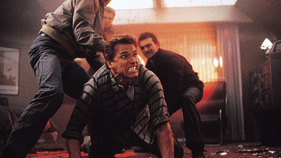 Imagem da notícia Esta joia da ficção científica dos anos 90 combina discurso político e a ação de Arnold Schwarzenegger