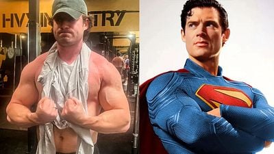 Imagem da notícia 6 mil calorias por dia e 18 kg a mais: Esta foi a transformação de David Corenswet para viver Superman