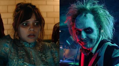 Jenna Ortega ficou chocada quando viu Michael Keaton pela primeira vez em Os Fantasmas Ainda Se Divertem: "Foi bem intimidador"