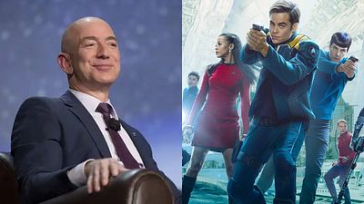 Imagem da notícia Há 8 anos, Jeff Bezos realizava o sonho de estar em Star Trek: Um dia inteiro de gravação rendeu 8 segundos de tela, e ninguém consegue ver o bilionário na cena