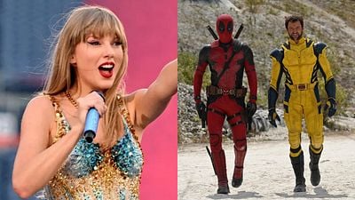 Imagem da notícia Taylor Swift em Deadpool 3? Cantora aparece ao lado de estrelas da Marvel e aquece rumores dos fãs