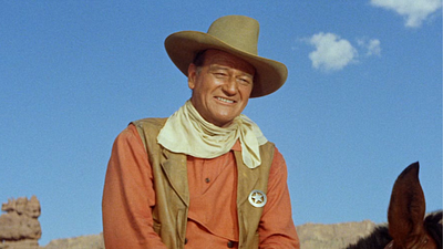 Imagem da notícia Foi muito deprimente: A pior lembrança do filho de John Wayne ao filmar com o pai