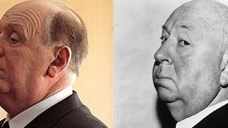 Confira foto de Anthony Hopkins como Alfred Hitchcock