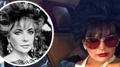 Imagem da notícia Novas fotos de Lindsay Lohan no papel de Elizabeth Taylor