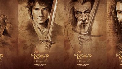 O Hobbit: Uma Jornada Inesperada ganha novos cartazes para IMAX