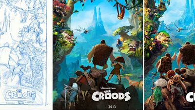 Imagem da notícia Os Croods: Confira a evolução dos desenhos na nova animação da Dreamworks