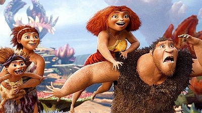 Imagem da notícia Os Croods: Uma família pré-histórica experimenta a tecnologia em novos vídeos