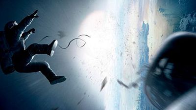 Imagem da notícia Saiu o primeiro cartaz da ficção Gravidade, com Sandra Bullock e George Clooney