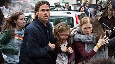 Imagem da notícia Cena exclusiva de Brad Pitt com a família em Guerra Mundial Z