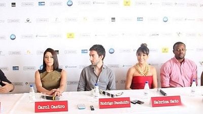 Imagem da notícia Sabrina Sato rouba a cena na coletiva de imprensa de O Concurso