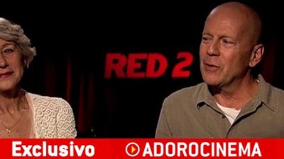 Bruce Willis e Helen Mirren falam da diversão de rodar RED 2