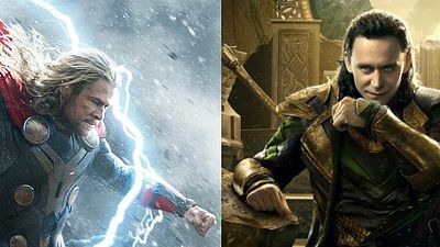 Imagem da notícia Chris Hemsworth e Tom Hiddleston em novos cartazes de Thor: O Mundo Sombrio