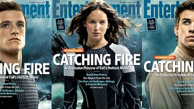 Imagem da notícia Jogos Vorazes - Em Chamas: Katniss, Peeta, Gale e Finnick em novas capas de revista