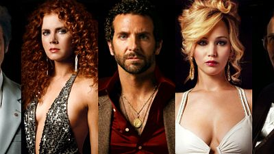 Imagem da notícia Confira cinco cartazes de American Hustle, com Christian Bale, Amy Adams e Bradley Cooper