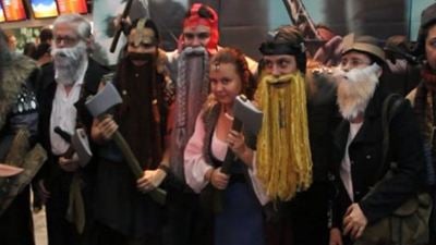 Exclusivo - Fãs fantasiados são destaque na pré-estreia de O Hobbit: A Desolação de Smaug