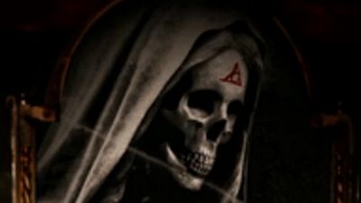 Imagem da notícia Cartaz animado de Atividade Paranormal: Marcados pelo Mal traz "Pai Nosso" macabro