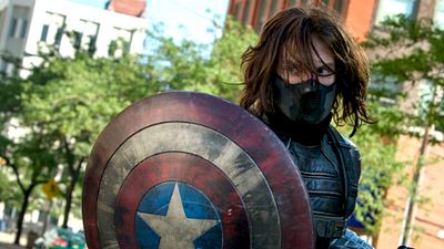 Imagem da notícia Capitão América 2: Novas fotos do Soldado Invernal, Nick Fury e Viúva Negra