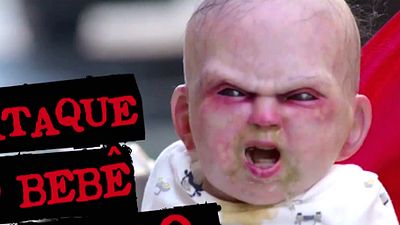 Imagem da notícia Pegadinha com bebê demoníaco promove o filme de terror O Herdeiro do Diabo, veja o vídeo