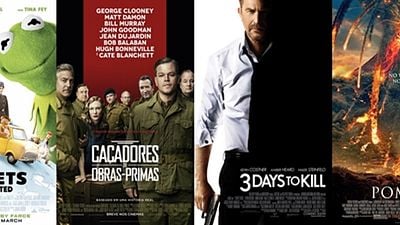 Imagem da notícia Muppets 2, Caçadores de Obras-Primas, Pompeia e Three Days To Kill ganham novos teasers