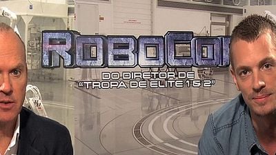 Vídeos exclusivos com Joel Kinnaman e Michael Keaton falando do novo RoboCop